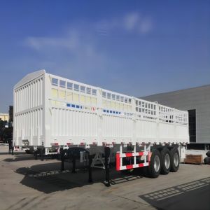Buy cheap High-Performance Fence Semi Trailer for sale in Africa: Ideal for Secure Transport of Livestock, Animals and Heavy Load from wholesalers