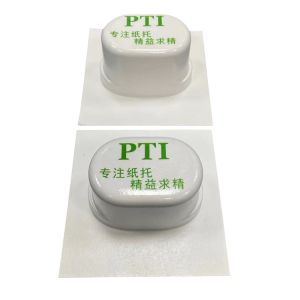 Buy cheap Laminated Wet Press Pulp Tray Holder Compostable Eco Friendly from wholesalers