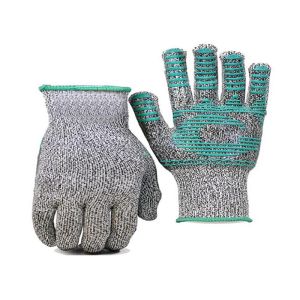 Buy cheap Washable Cut Proof Work Gloves Silicone Palm Coating Long Wrist Wrap Cuff from wholesalers