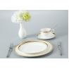 Buy cheap Odorless Porcelain Bone China Dinner Set For Wedding Gift from wholesalers