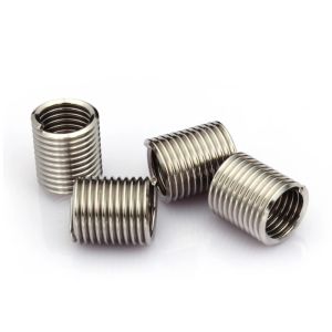 Buy cheap Customized Anodizing plating Carbon  steel Wire Thread Insert  Stainless steel with plain finish from wholesalers