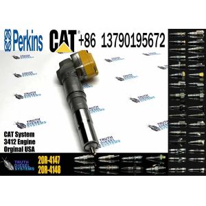 Buy cheap Fuel injector 20R-4147 For Caterpillar CAT 3412 Engine 637E 631E 637G 631G Wheel Tractor AE40 AD45 AE40 II AD40 from wholesalers