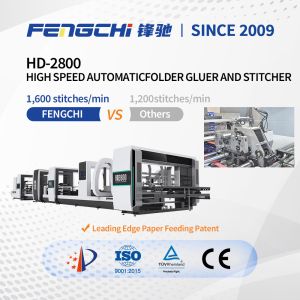 Buy cheap Box High Speed Automatic Folder Gluer Stitcher Machine from wholesalers