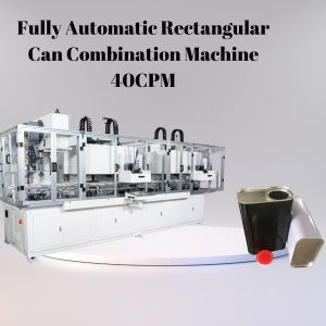 Buy cheap Fully Automatic Rectangular Can Combination Machine 40cpm product