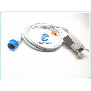 Buy cheap Compatible Biolight 9Pin Reusable Spo2 Sensors For Anyview A8 / A5 / A6 / A3 Round, 9-pin Connector from wholesalers