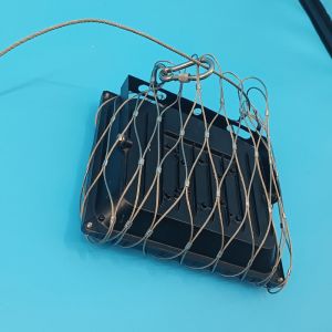 7 x 7 Wire Mesh Anti Drop Cover Steel Safe Net For Floodlight Speaker