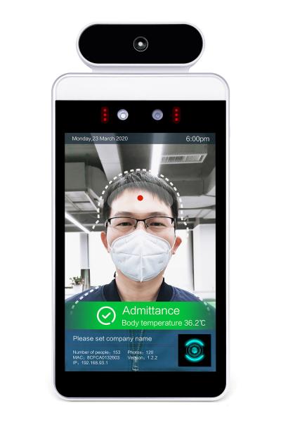 Buy cheap Infrared Thermometer AI IP65 Face Recognition Access Control System from wholesalers