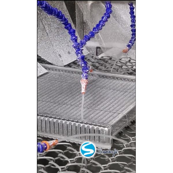 Energy Saving Aluminum Brazing Furnace ±3C Temperature Accuracy Adjustable Belt