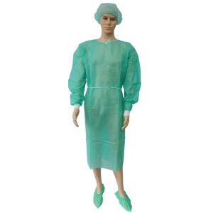 Buy cheap Multiple Color Medical Isolation Gown Nonwoven PP Knitted Cuff from wholesalers