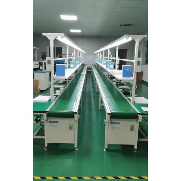 Buy cheap Bilateral Workbench Belt Conveyor Line with Electromechanical Assembly from wholesalers
