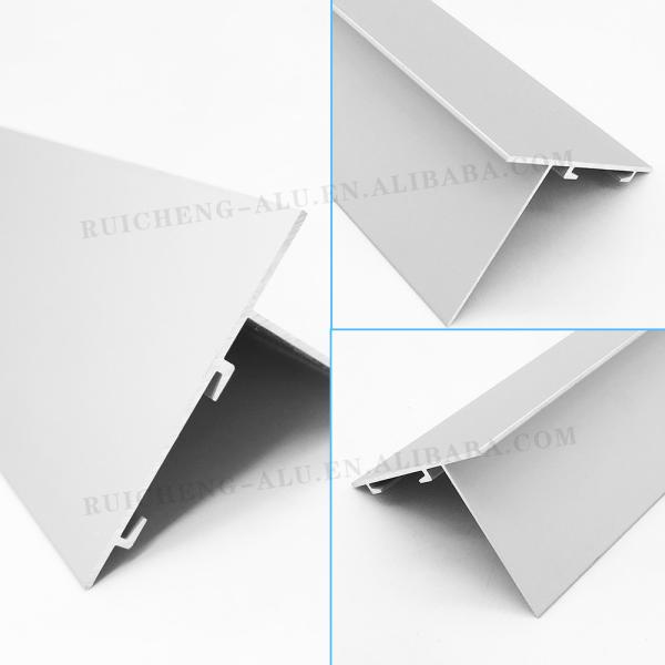 Quality Flexible Balcony Aluminum Tile Trim Anodizing Oxidation With Drip for sale
