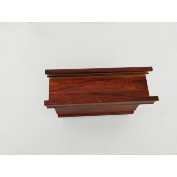 Buy cheap Wooden Colour Extruded Aluminum Electronics Enclosure Clear Texture from wholesalers