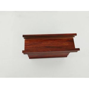 Buy cheap Wooden Colour Extruded Aluminum Electronics Enclosure Clear Texture from wholesalers