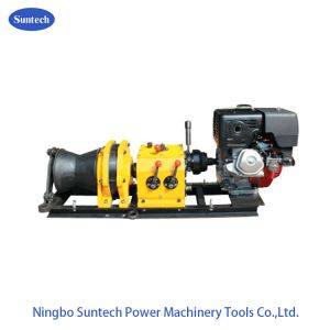 Buy cheap Efficient Power Cable Winch Puller Threading Machine For Construction 11m/Min from wholesalers