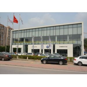 Modern Steel Frame Structure Prebaricated 4S Car Exhibition Center Hall