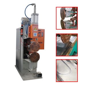 Buy cheap Semi Automatic Long Seam Welding Machine , 2500W Resistance Seam Welder from wholesalers