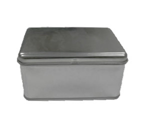 Quality Caddy 0.40mm Thickness Square Airtight Tea Tin Can for sale