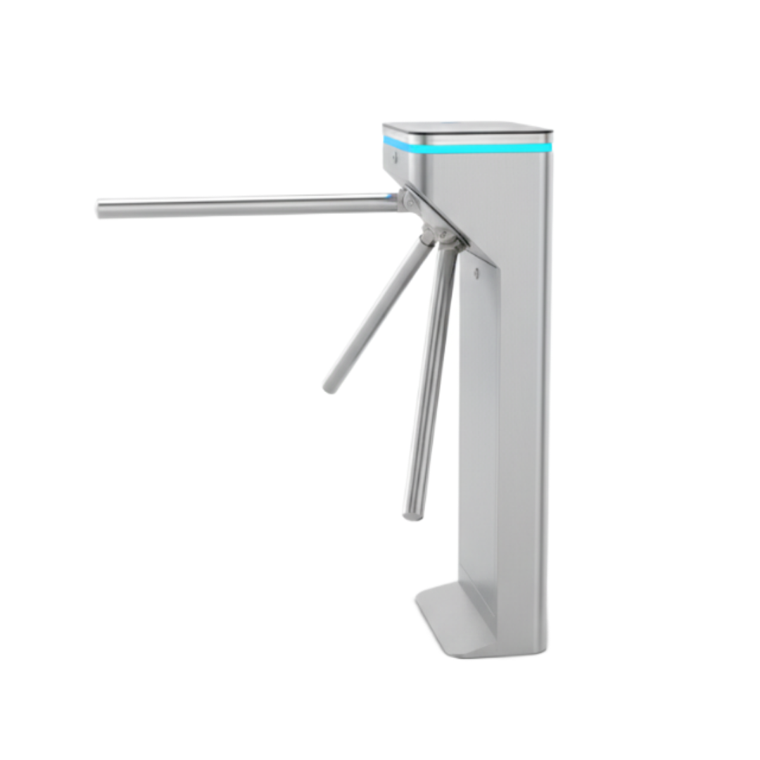 Hydraulic Buffer Anti-Tailgating 304 Stainless Steel Tripod Turnstile Gate with