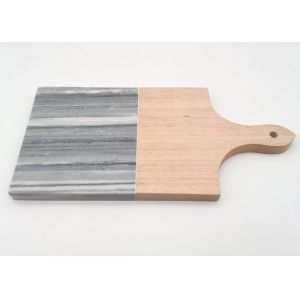 Buy cheap Cheese Chopping Stone Placemats , Rectangle Wooden Marble Cutting Board product