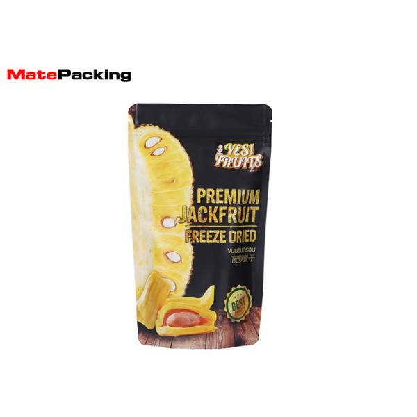 Quality Plastic Stand Up Pouch with Zipper Reusable Moisture - Proof Custom Printing for Snack for sale