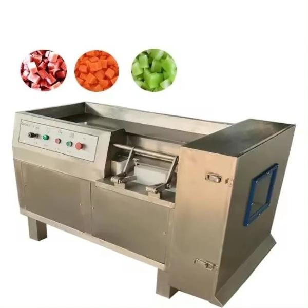 Big Meat Dice Cutting Machine Stainless Steel Commercial Frozen Chicken Cube