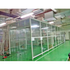 Buy cheap Portable Modular Cleanroom Air Shower Clean Booth With Hepa Ffu Softwall from wholesalers