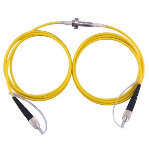Single Channel Fiber Optic Rotary Joint With Single Mode FC/PC Connector