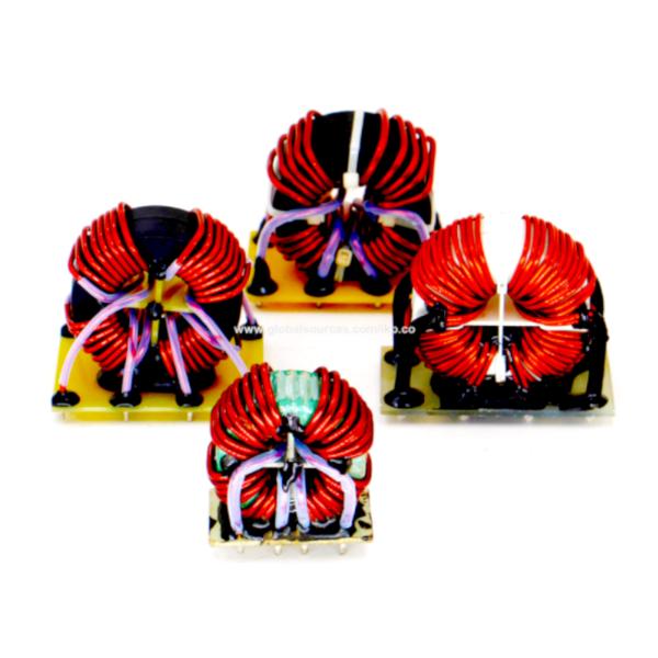 Buy cheap Customized Four Phase Common Mode Power Line Choke Coils, V/H Types, IKP Factory Direct Price from wholesalers