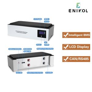 Buy cheap Stackable LiFePO4 Batteries 48v Solar Energy Storage Lithium Ion Built In BMS from wholesalers