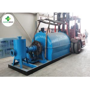 Buy cheap 200kg Rubber Pyrolysis Plant No Pollution Waste Tyre Plastic from wholesalers