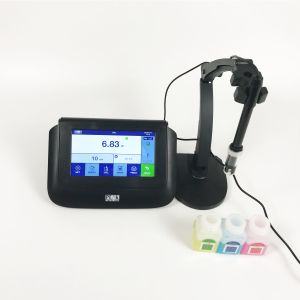 Buy cheap High Resolution 7 inch Color LCD Touch Screen Lab Digital mV ph Meters for Water Waste from wholesalers