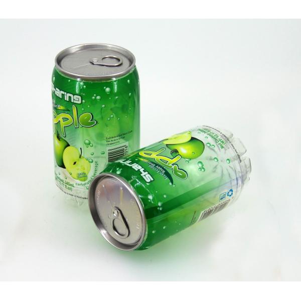 Quality Small Plastic / Aluminium beverage Cans 500ml , Shrink label for sale