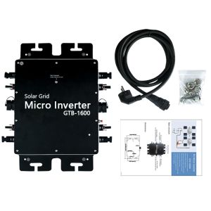 Buy cheap IP65 Micro Inverter GTB1600 On Grid Low Cost Easy Installation On Grid Smart Solar Micro Pv Inverter from wholesalers