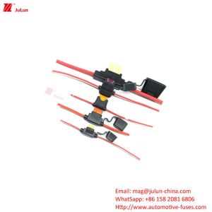 Buy cheap Automobile Insert Fuse Holder, Automobile Waterproof Fuse Holder, Wire Harness Fuse Box, The Contact Material Is Tinned Copper from wholesalers