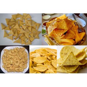 Buy cheap Yam Chips Snacks Puff Extruder Machine , Full Automatic Potato Chips Making Machine from wholesalers