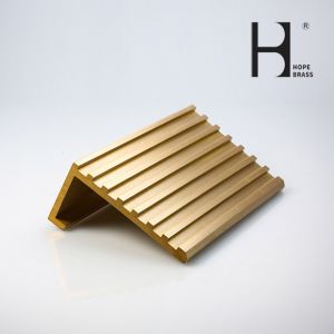 Buy cheap Excellent anti-corrosion Brass Extruding Anti-slip Strip Profiles brushing,polishing,chrome plating, antique from wholesalers