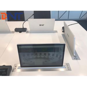 Buy cheap Conference System ultra Thin Hidden Motorized Computer Monitor Lift With FHD Monitor from wholesalers