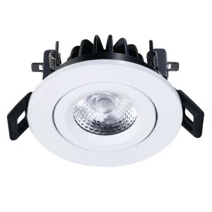 Buy cheap Smart Spring Adjustable 600 Lumen Dimmable LED Downlights COB Chip from wholesalers