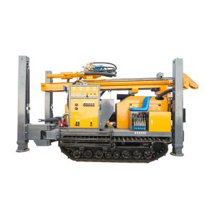 China Full Hydraulic GL180R Rubber Crawler Water Well Drill Rig on sale