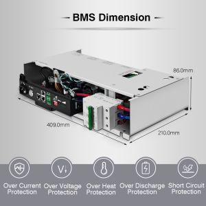 Buy cheap GCE 60S 192V 50A Integrated BMS Protective Lithium Battery BMS With Relay For Ups And Solar Energy Storage System from wholesalers