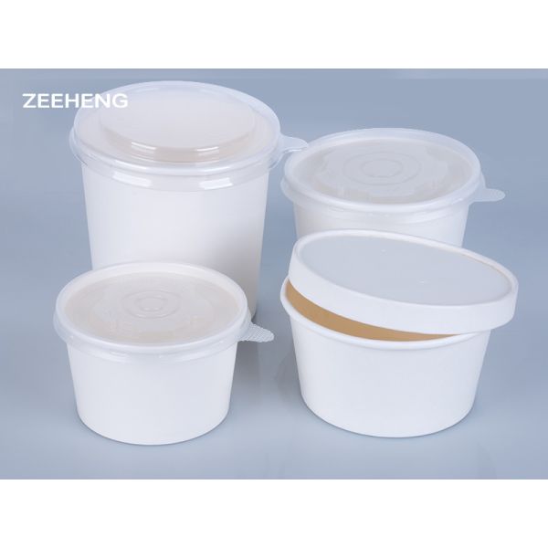 Buy cheap Plastic / Paper Lid Cold Drink 16oz Soup Cup Recyclable and Versatile for Any Drink from wholesalers