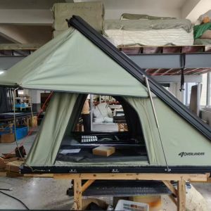 Buy cheap Triangle Rooftop Tent 210x132cm Aluminum Alloy Shell 320G Oxford Cloth from wholesalers