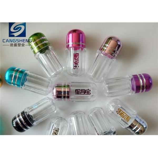 Quality Single Capsule Plastic Bottle With Metal Cap 5g ISO9001 for sale
