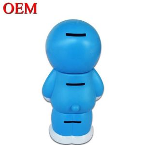 OEM Customized Robotic Coin Bank With Fingerprint Plastic Money Box