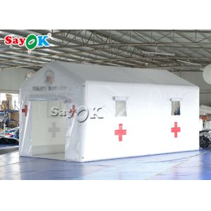 White 6x3x3mH Temporary Emergency Inflatable Medical Tent