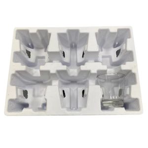 Antistatic Recycled Paper Tray Dry Press Biodegradable Packaging Paper