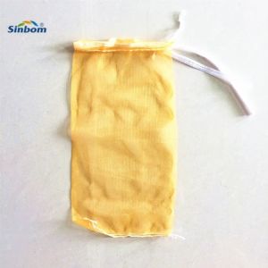 Red Color Tubular HDPE Monofilament Mesh Bag for Onions Vegetables and Fruits