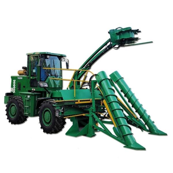 52kw Small Scale Agricultural Machinery 4x4 Whole Stalk Sugarcane Harvester