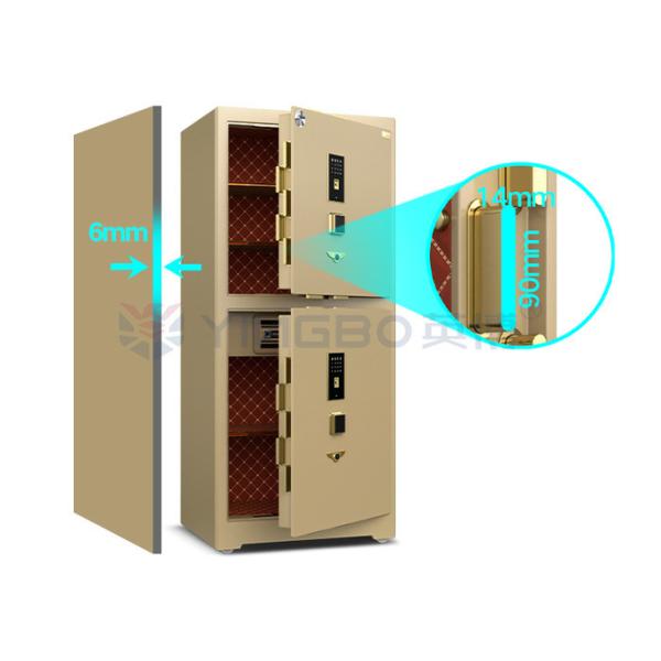 Germany 3D Laser Cutting Technology Commercial Safe Box With Removable Shelves H1580mm