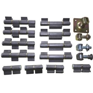 Buy cheap welding hinge heavy duty, kinds of iron gate hinge, material: steel, finishing:self color or zinc plating from wholesalers